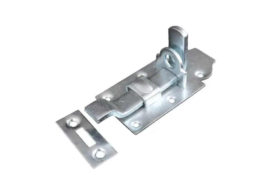 Waelbers hangslotschuif met bocht 100 mm verzinkt