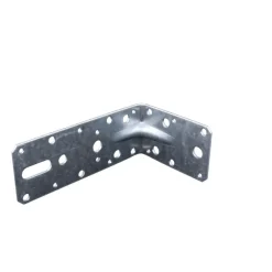 Waelbers hoekanker met ril 150 x 90 x 63 mm verzinkt