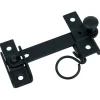 Waelbers luikoverslag 130x60 mm zwart