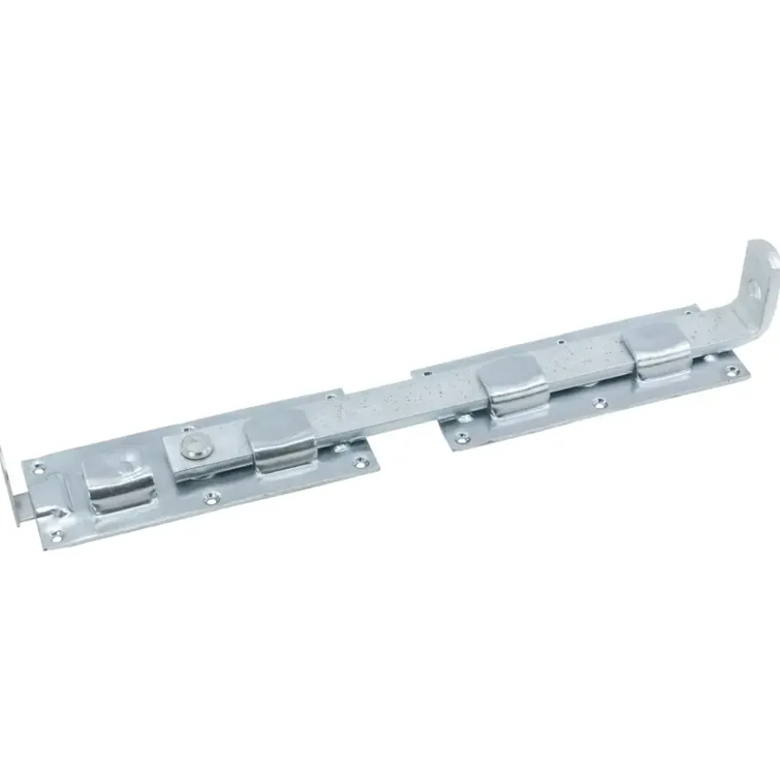 Waelbers overslaggrendel met hangslotoog 430 mm verzinkt