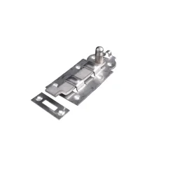Waelbers rolschuif met bocht 120 mm RVS