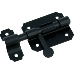Waelbers schuifgrendel 65 mm zwart