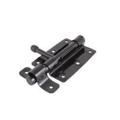 Waelbers schuifgrendel 100 mm zwart