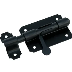 Waelbers schuifgrendel 80 mm zwart