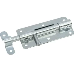 Waelbers schuifgrendel zware uitvoering 100 mm zwart