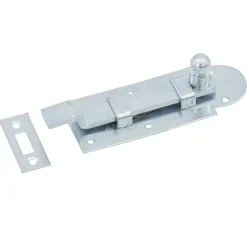 Waelbers schuif met bocht 80 mm verzinkt