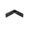 Waelbers stoelhoek 70 x 70 mm zwart 4 stuks
