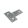 Waelbers T-plaat 80 x 68 x 39 mm verzinkt