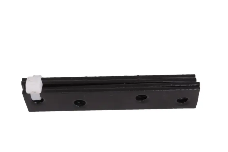 Waelbers verbindingsplaat 80 x 15 mm zwart 4 stuks
