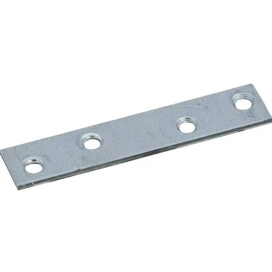 Waelbers verbindingsplaat 80 x 15 mm verzinkt 4 stuks
