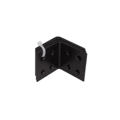 Waelbers versterkingshoek 40 x 40 mm zwart 4 stuks