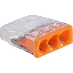Wago Lasklem 3-voudig compact 0,5-2,5mm² 2273-203 30 stuks