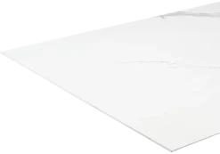 Wand/douche paneel kunststof Allora 260x90 cm wit marmer mat, dikte 5mm 2,34 m²