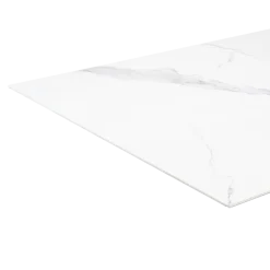 Wand/douche paneel kunststof Allora 260x90 cm wit marmer glans, dikte 5mm 2,34 m²