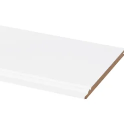 Wand-en plafondpaneel MDF gegrond ca. 13,5 cm breed, lengte 260 cm 5 stuks (ca. 1.75 m2)