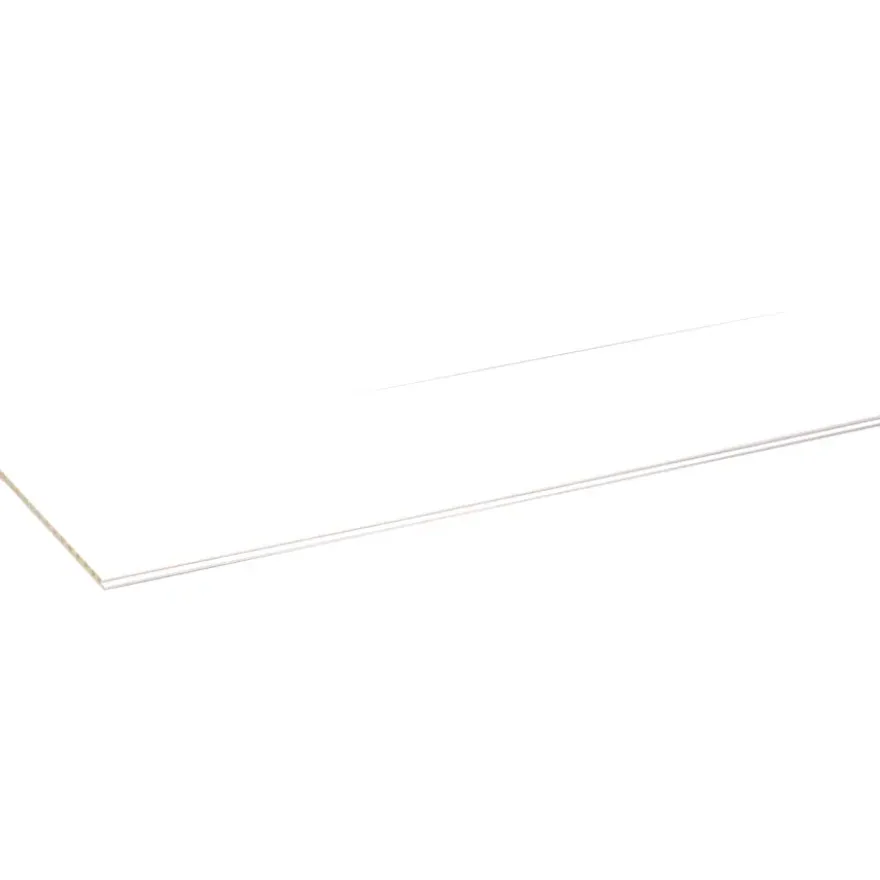 Wand- en plafondpaneel PVC wit hoogglans 270x25 cm 4 stuks 2,7m2