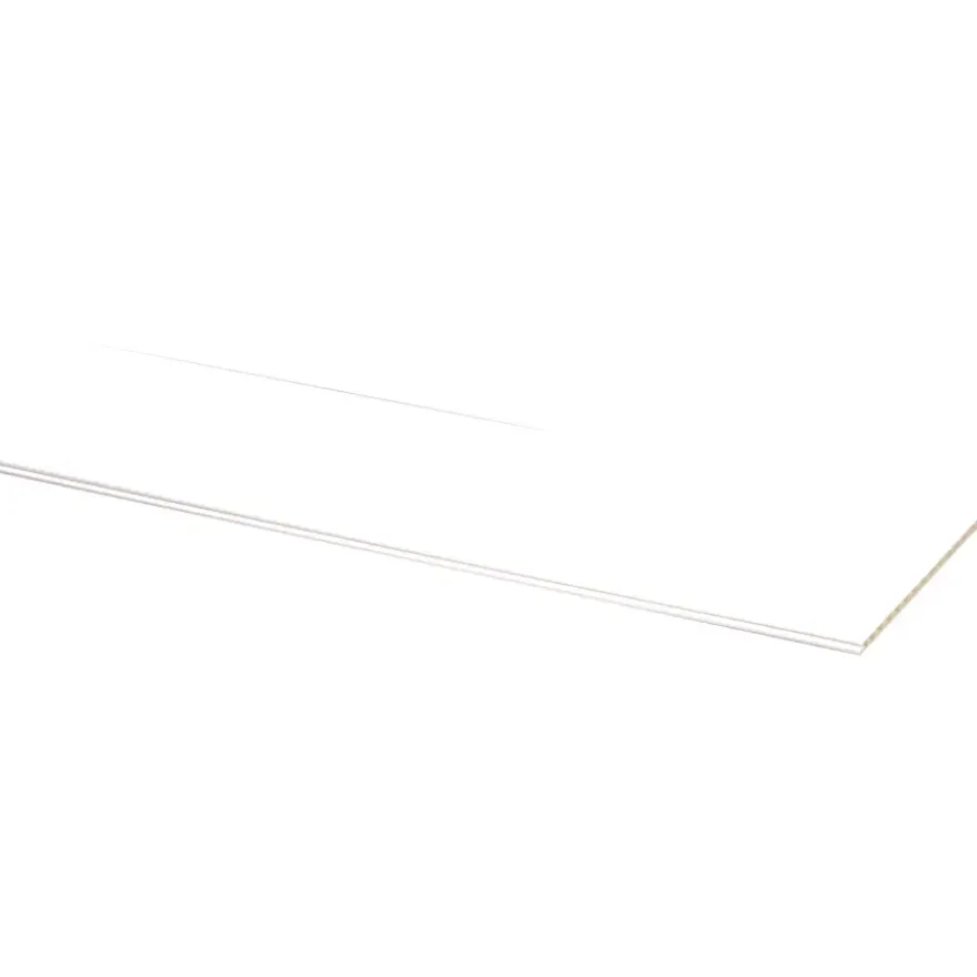 Wand- en plafondpaneel PVC wit hoogglans 270x25 cm 4 stuks 2,7m2