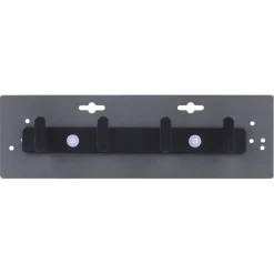 Wandkapstok Joe zwart aluminium 295 mm