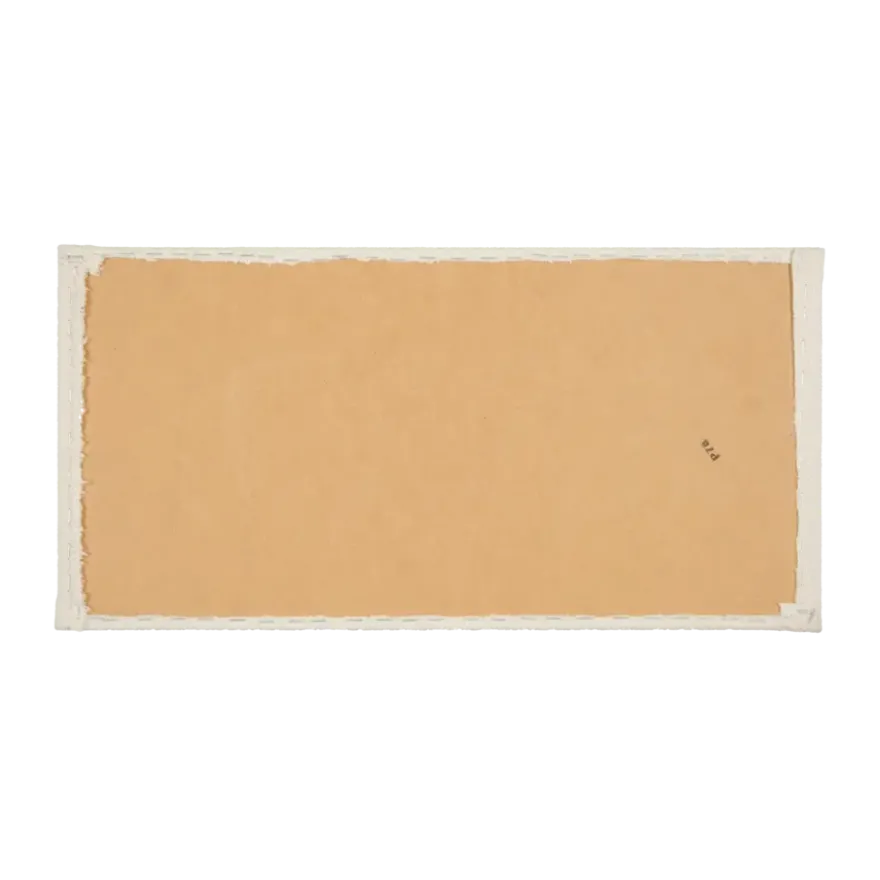 Wandkussen bouclé crème 60x30 cm