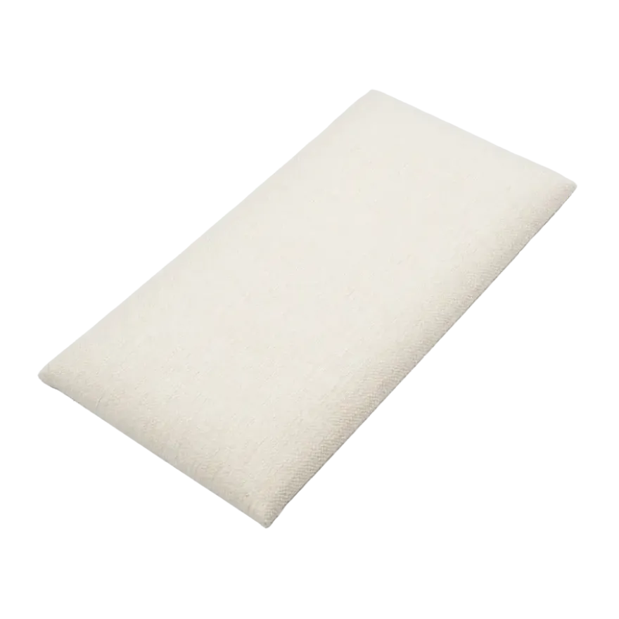 Wandkussen bouclé crème 60x30 cm