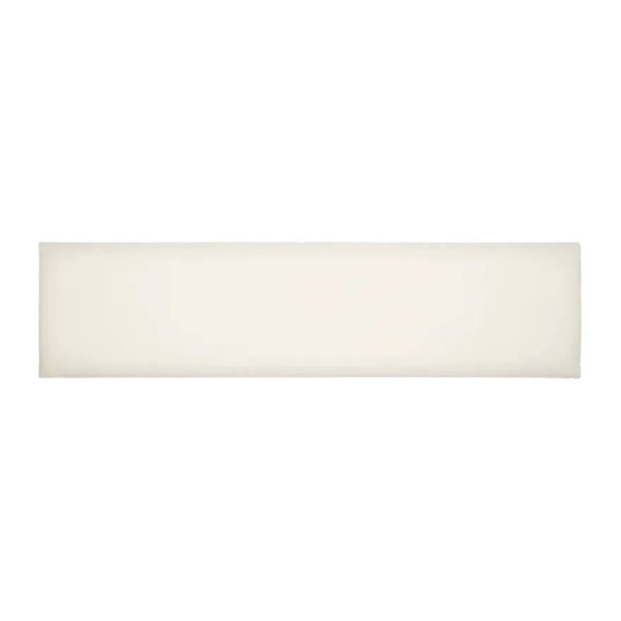 Wandkussen boucle crème 120x30 cm