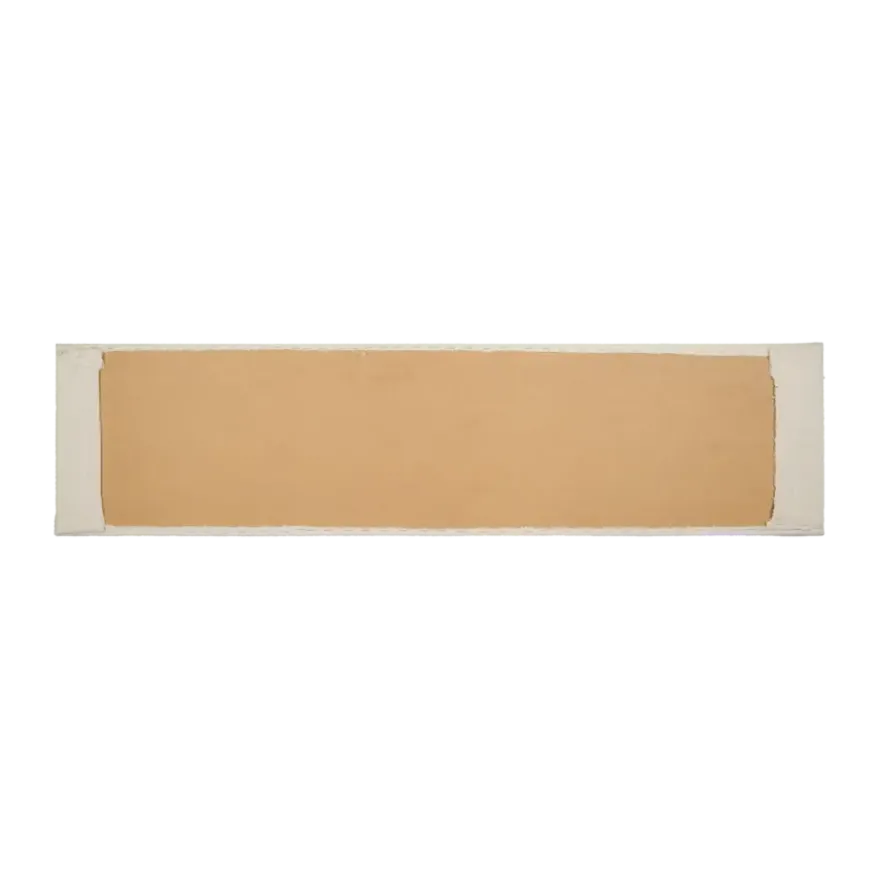 Wandkussen boucle crème 120x30 cm