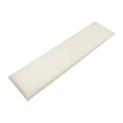 Wandkussen boucle crème 120x30 cm