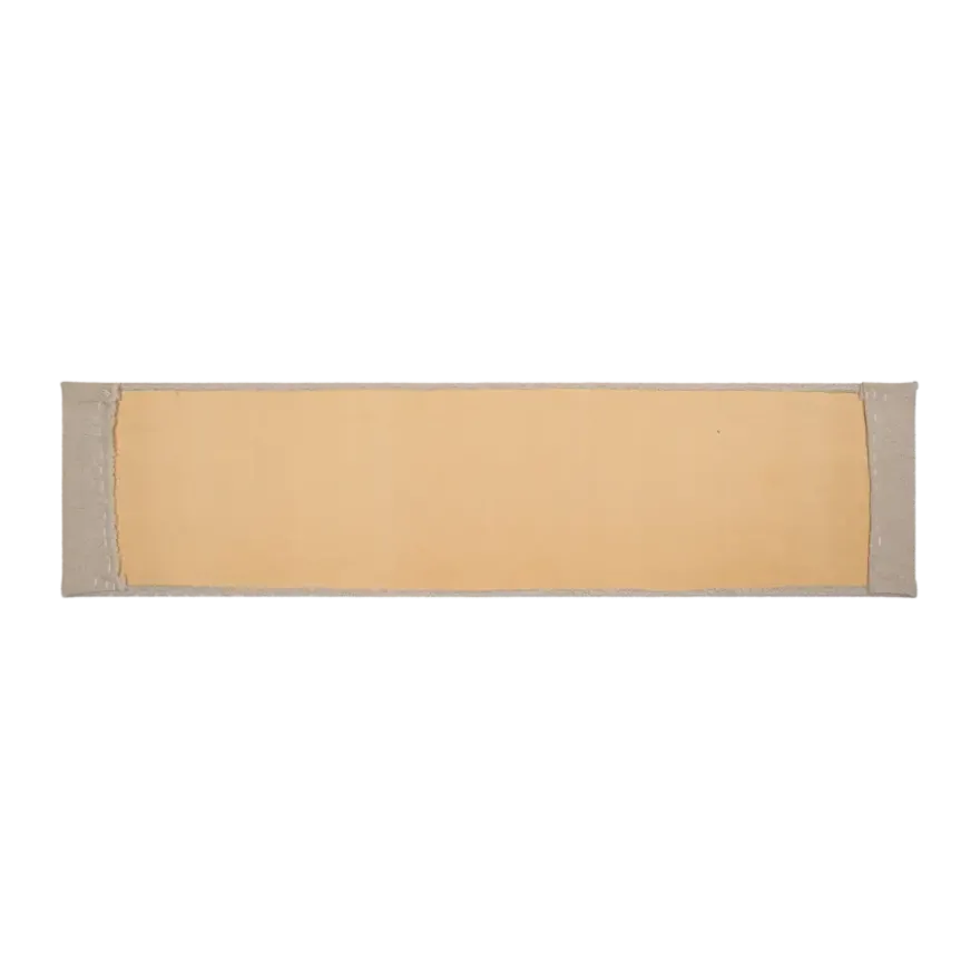 Wandkussen boucle taupe 120x30 cm