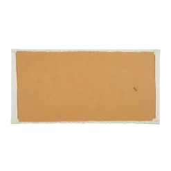 Wandkussen grof geweven crème 60x30 cm