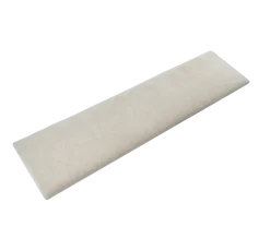 Wandkussen linnen taupe 120x30 cm
