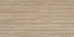 Wandtegel Linea houtlook 60 x 30 cm keramiek bruin 1,44 m²