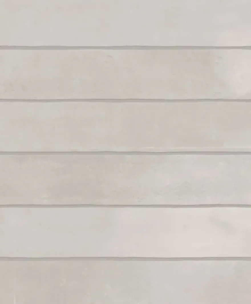 Wandtegel Luna Crème 5 cm x 25 cm keramiek 1,05 m²
