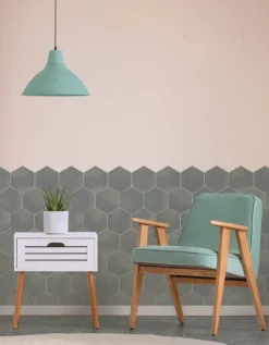 Wandtegel Odensa mint groen 14x16 cm 0,5m²