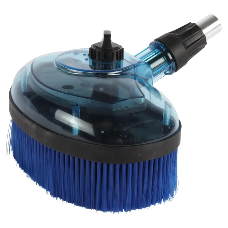 Wasborstel rotererend met zeepdispenser voor wasborstelset