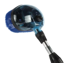Wasborstel rotererend met zeepdispenser voor wasborstelset