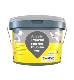 Weber Beamix alles in 1 mortel grijs 10 kg