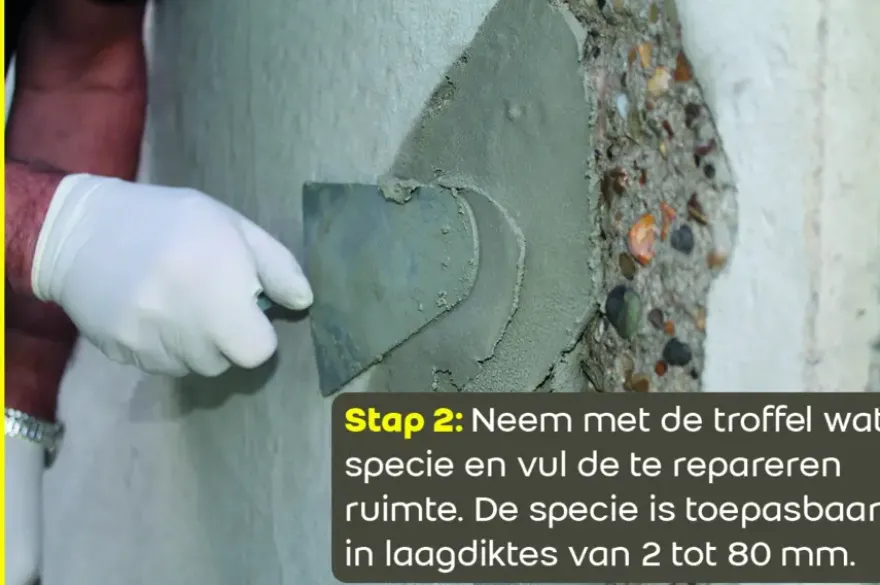 Weber Beamix beton reparatiemortel 5 kg