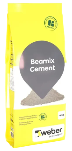 Weber Beamix cement 800 grijs 4 kg