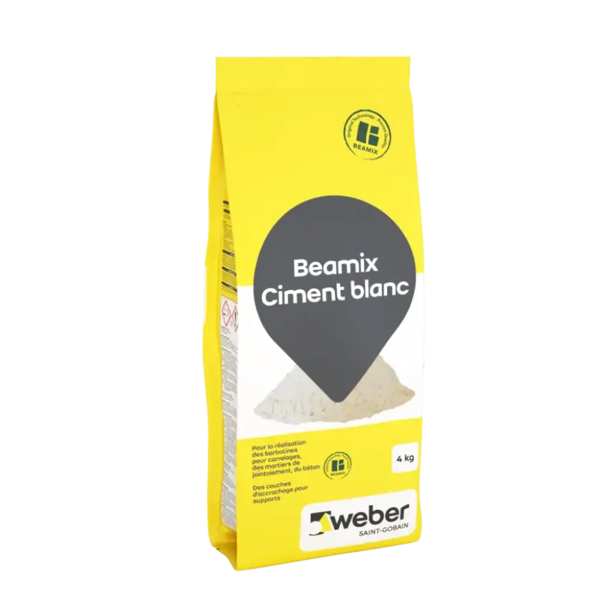 Weber Beamix cement wit 4 kg