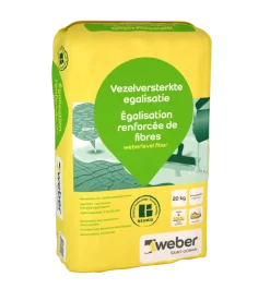 Weber Beamix Egalisatie vezelversterkt 20 kg