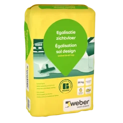 Weber Beamix Egalisatie zichtvloer 20 kg