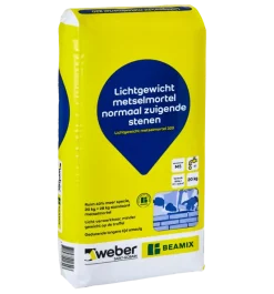 Weber Beamix lichtgewicht metselmortel 20 kg