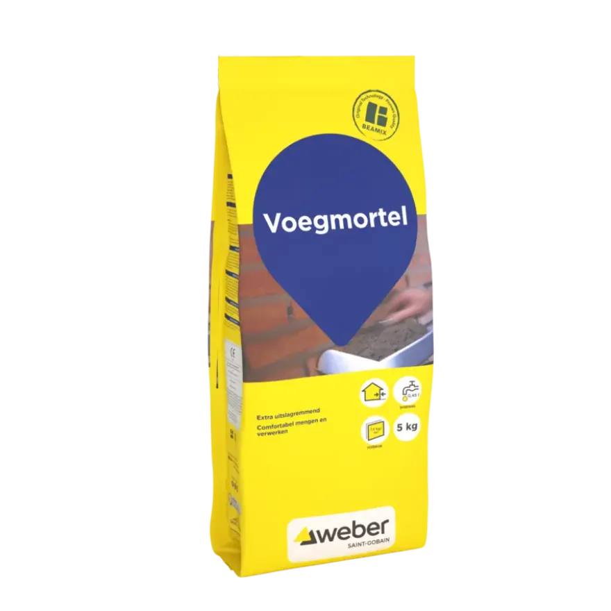 Weber Beamix voegmortel grijs 5 kg