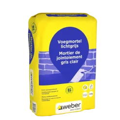 Weber Beamix voegmortel lichtgrijs 15 kg