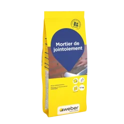 Weber Beamix voegmortel lichtgrijs 5 kg