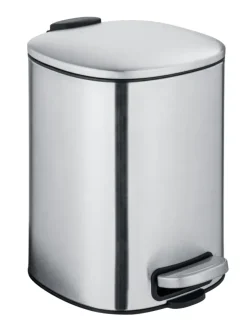 Wenko afvalemmer Alassio mat RVS
