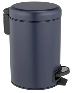 Wenko afvalemmer Leman donkerblauw