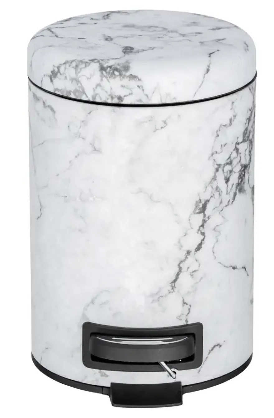 Wenko afvalemmer Onyx mat