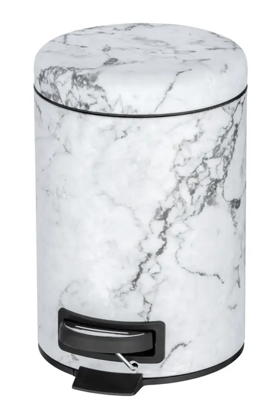 Wenko afvalemmer Onyx mat
