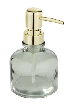 Wenko glazen zeepdispenser Atessa mintgroen